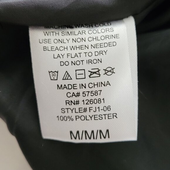 Reason Teddy Bear Sherpa Full Zip Jacket Mens Oversized Y2K Streetwear Medium - Picture 11 of 11